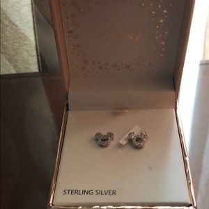 Disney Mickey Sterling Silver Earrings